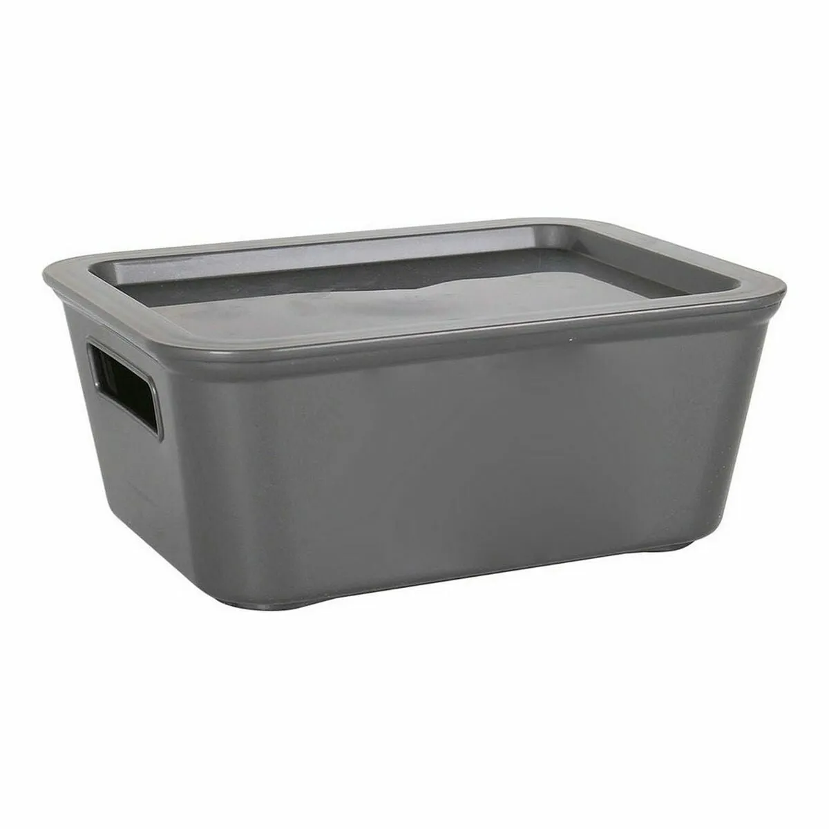 Storage Box with Lid Bella 17,9 x 13,9 x 7,2 cm (12 Units) (18 x 14 x 7 cm)