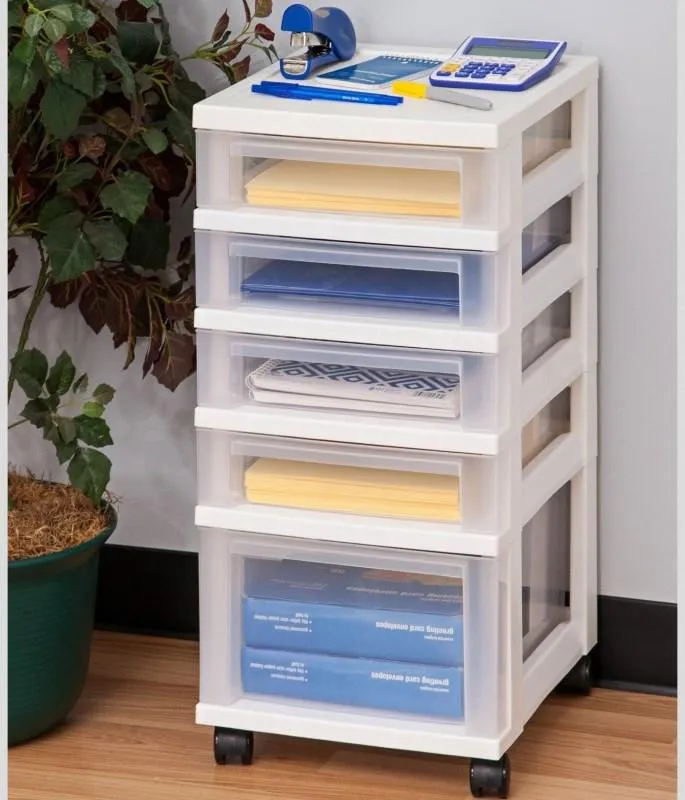 Storage Cart - 5 Drawer