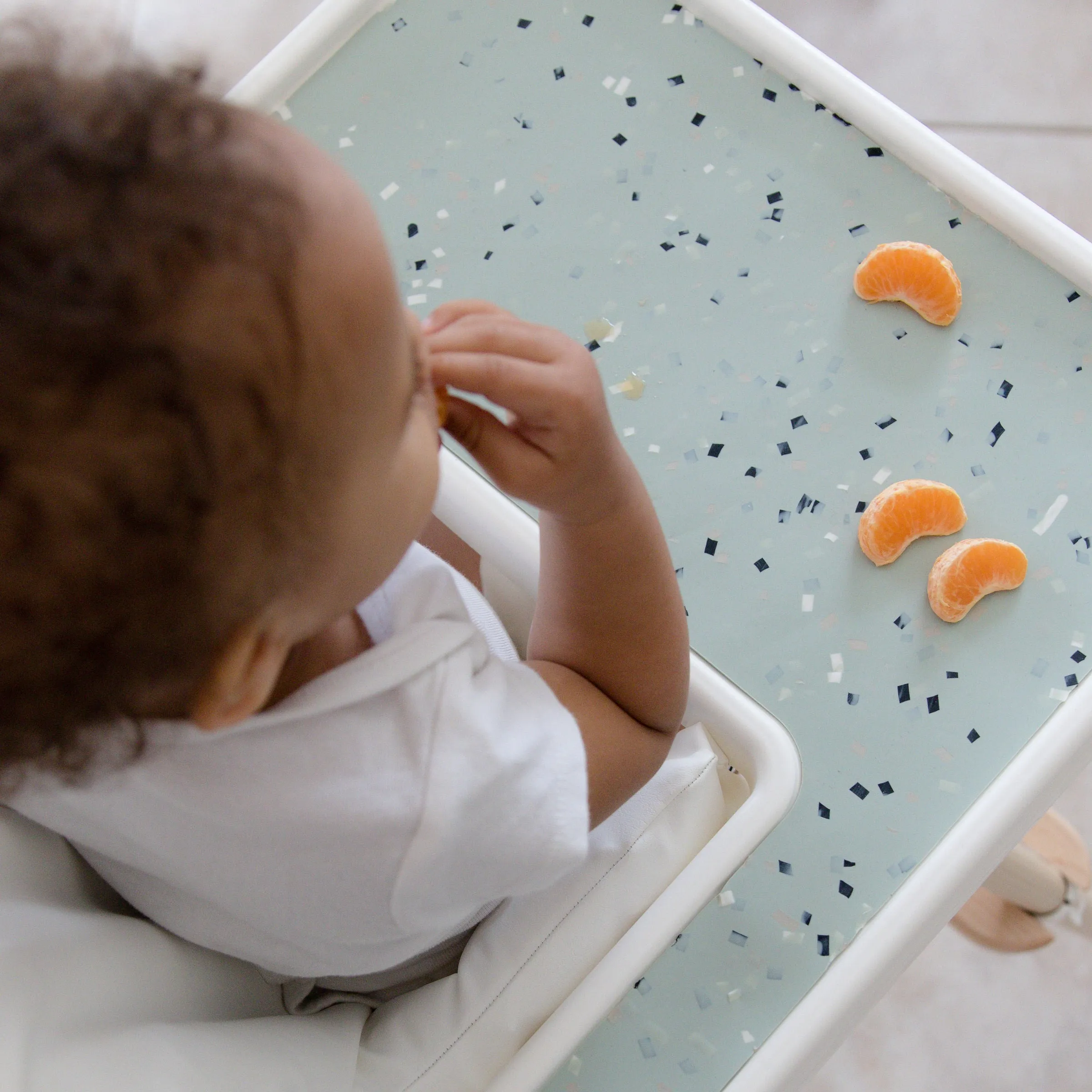 Terrazzo on Seafoam IKEA Highchair Specialty Placemat