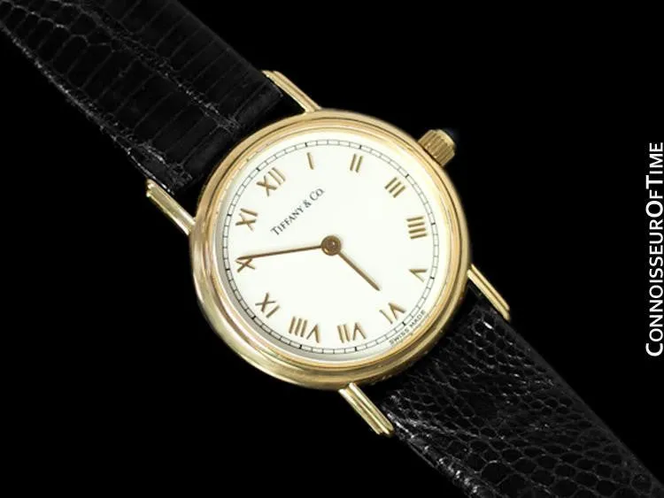 Tiffany & Co. Ladies Portfolio Watch - 18K Gold