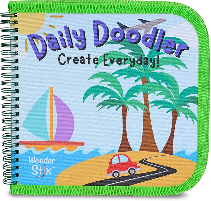 Travel Daily Doodler Activity Book