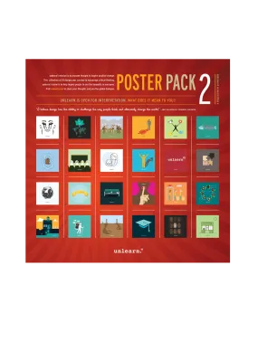 unlearn. Poster Pack 2 - Set of 24