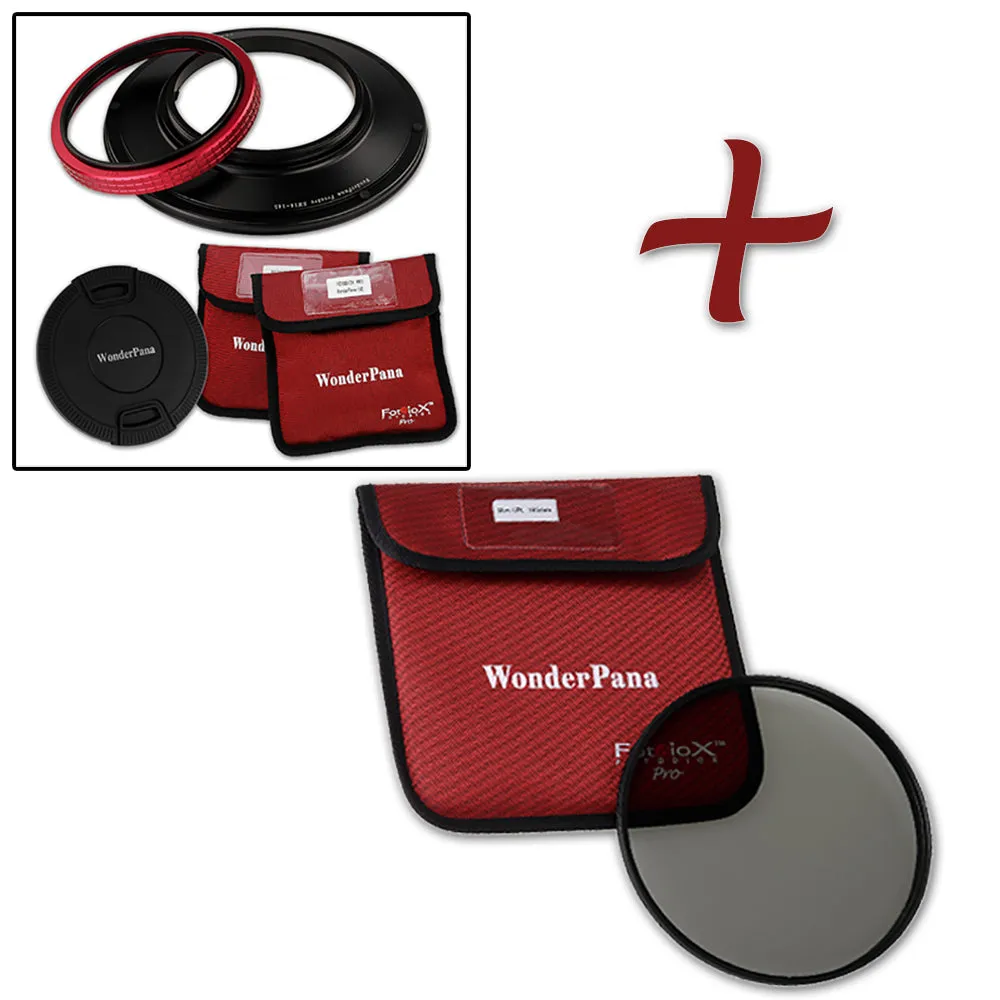 WonderPana Filter Holder for Sigma 14mm f/2.8 EX HSM RF Aspherical Ultra Wide Angle Lens (Full Frame 35mm) - Ultra Wide Angle Lens Filter Adapter