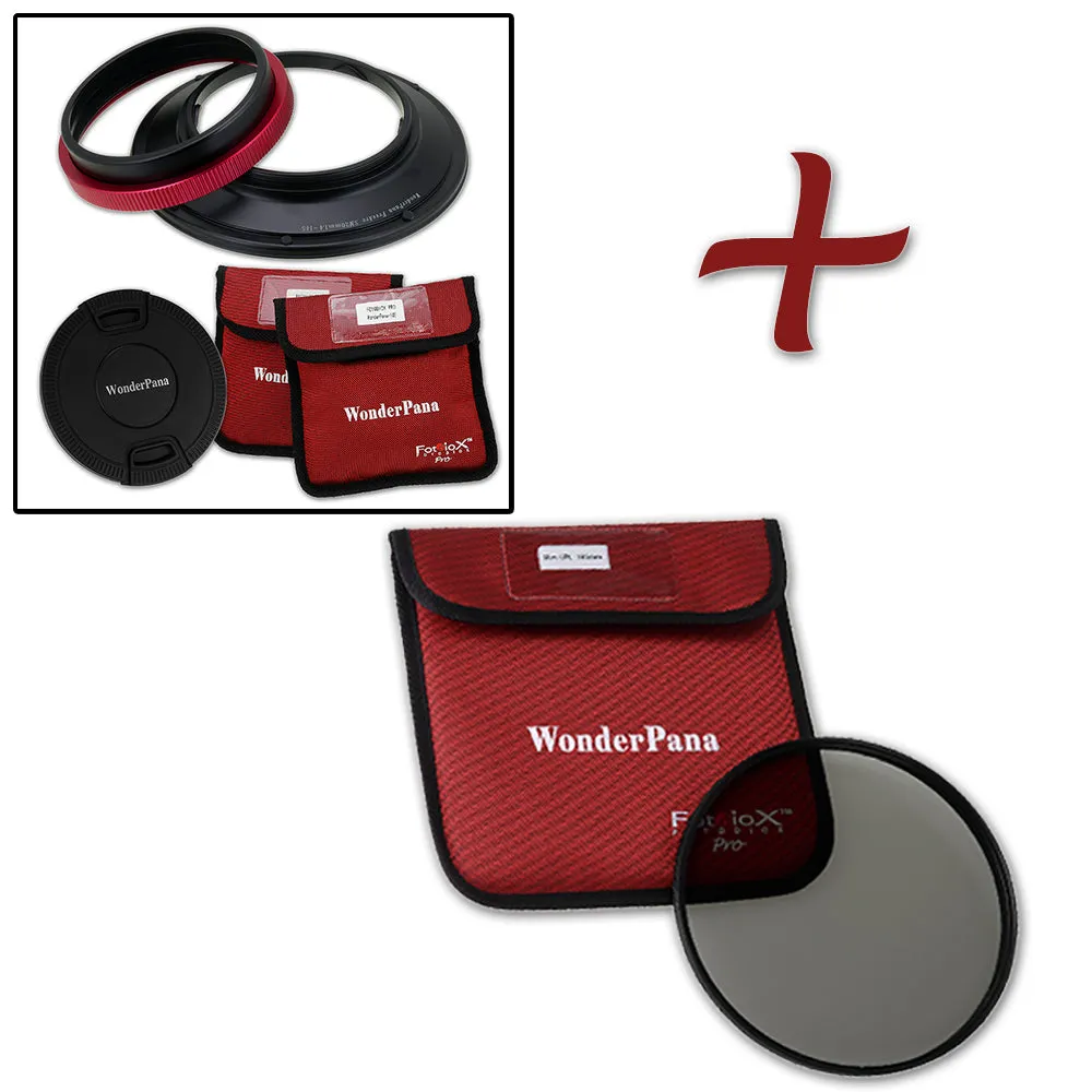 WonderPana Filter Holder for Sigma 20mm f/1.4 DG HSM Art Lens - Ultra Wide Angle Lens Filter Adapter