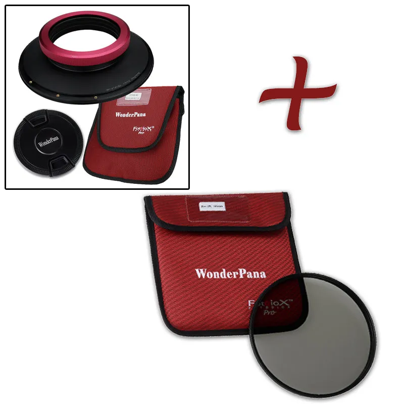 WonderPana XL Filter Holder for Sigma 14mm 1.8 DG HSM ART Lens (Canon EF / Nikon F / Sigma SA Ver.)